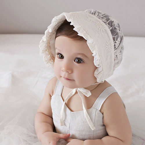 Lucy Lace Baby Bonnet Elsa Bella Baby