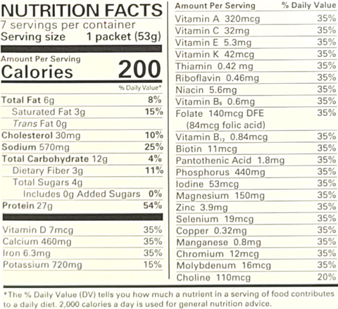 New Direction Cheesy Broccoli Soup Nutrition Facts