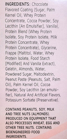 14g Protein Rockie Road Bar Ingredients