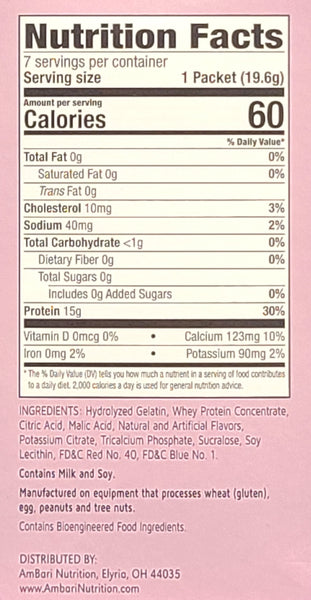 Cran-Grape Fruit Drink Nutrition Facts and Ingredients