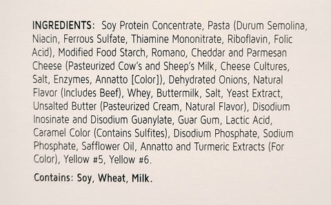 Cheesesteak Pasta Ingredients