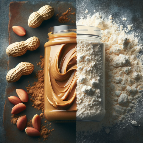 Powdered Peanut Butter vs Regular Peanut Butter