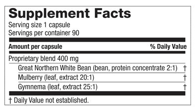 Doctor's Design Carb Trap Nutrition Facts