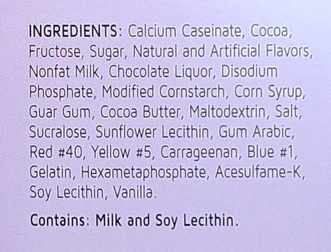 Marshmallow Chocolate Pudding Ingredients