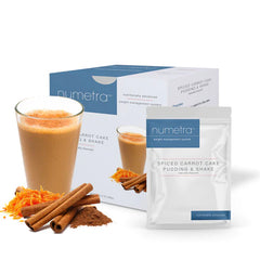 Numetra Spiced Carrot Cake Protein Shake