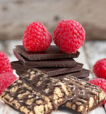 protidiet raspberry dark chocolate squares