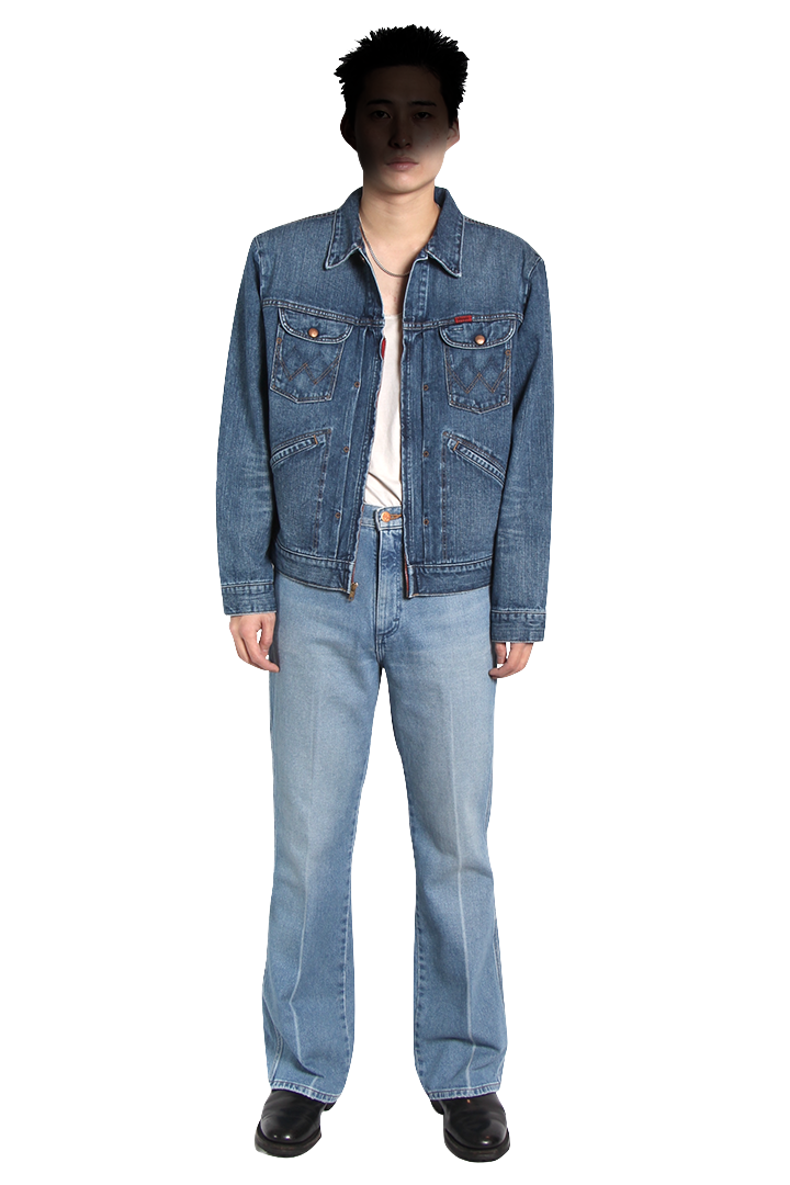 Kozaburo × wrangler kowboy jeans indigo