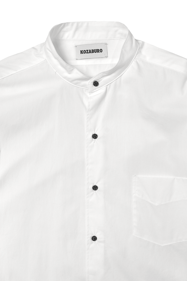 Classic long shirts white 22SS - KOZABURO online store