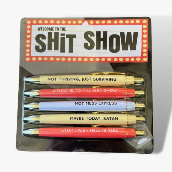 Professional Procrastinator Floaty Pen Set