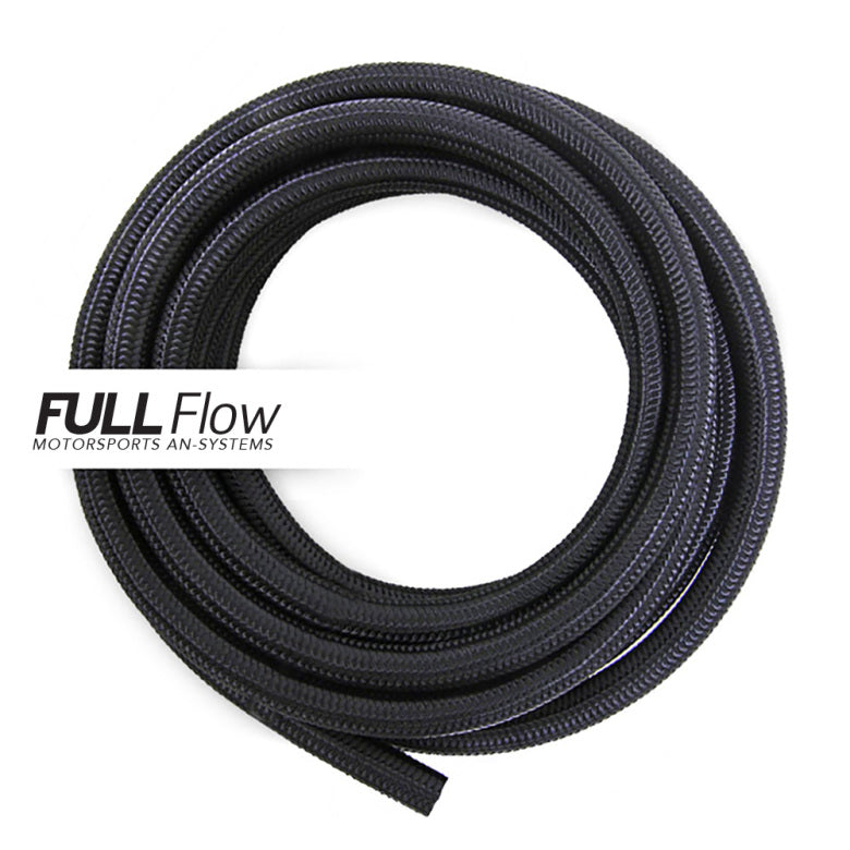 AN6 -6AN Fitting Stainless Steel Braided Oil Fuel Hose Line Kit