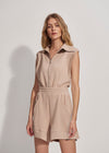 Pamela Playsuit : Light Taupe / S