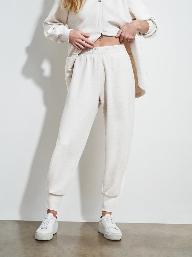 Buy wholesale The Original Fine Girl Hoodie and Sweat Pant Set White