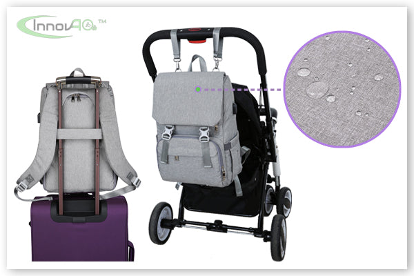 Sac a langer aventurier deperlant bebe liste de naissance tapis a langer sac a dos poussette innovao
