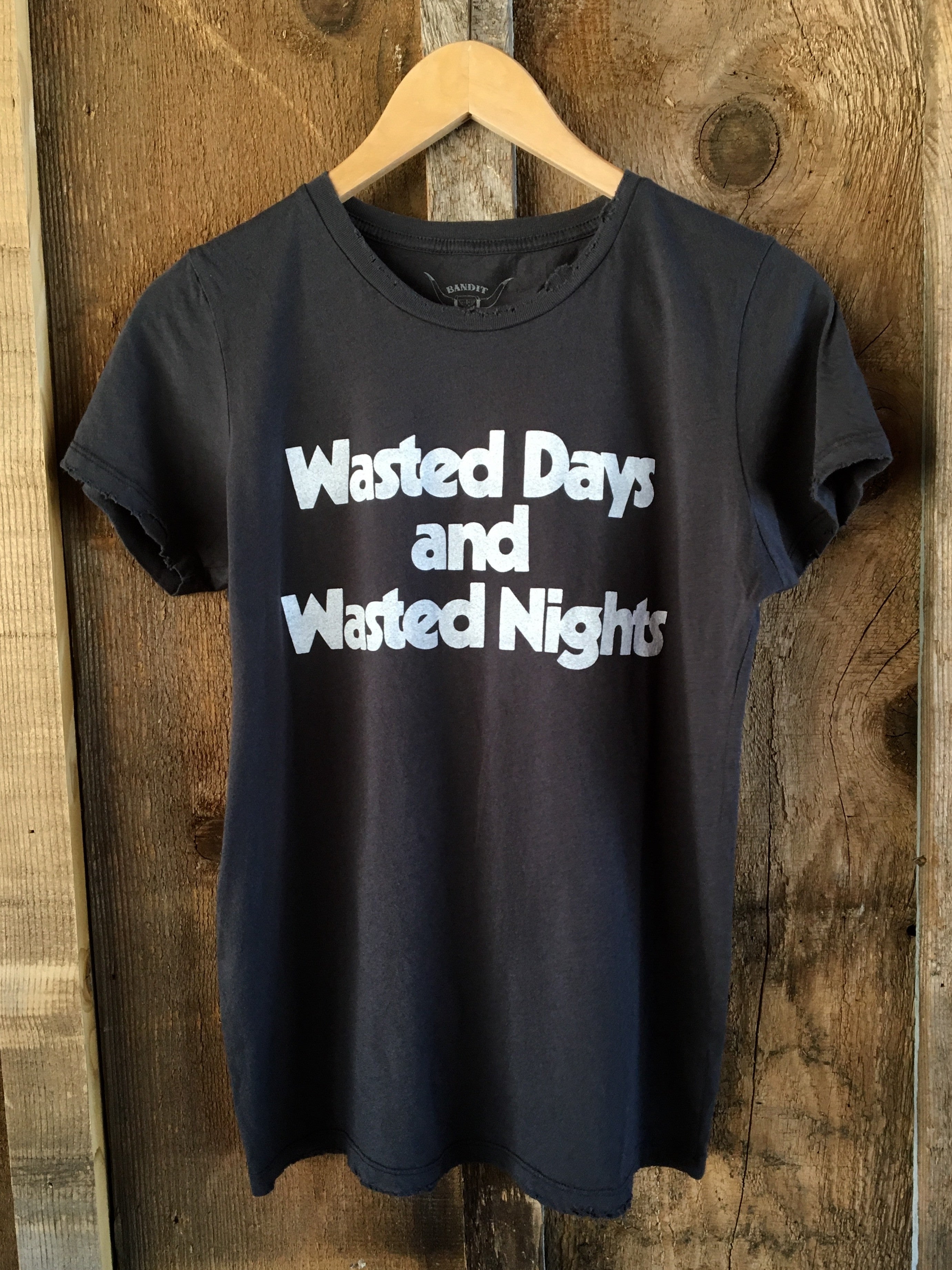 wasted night tee XL www.withmandy.com