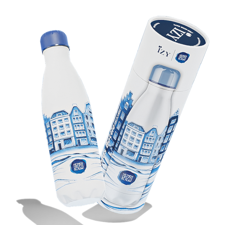 Buy Water bottle Blossom 500 ml » Heinen Delfts Blauw