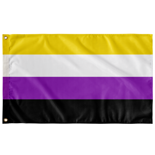 Pride Flag for Sale | 3 x 5 Foot Non-Binary Flag – Pride is Love