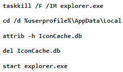 commandes de fichiers