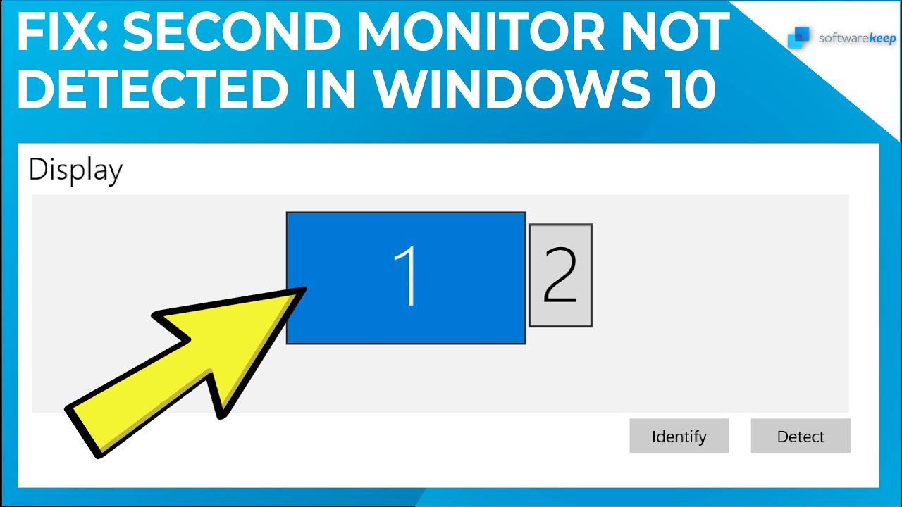 Windows 10 ne détecte pas le deuxième matin