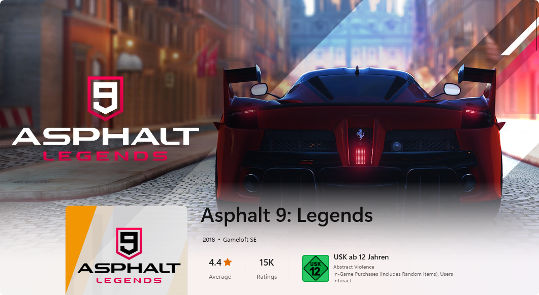 Asphalt 9: Legends