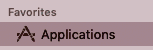 Application icon on Mac