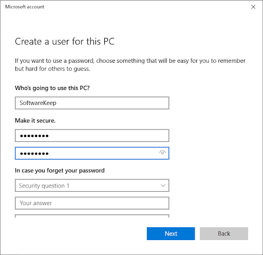 Add Microsoft Account