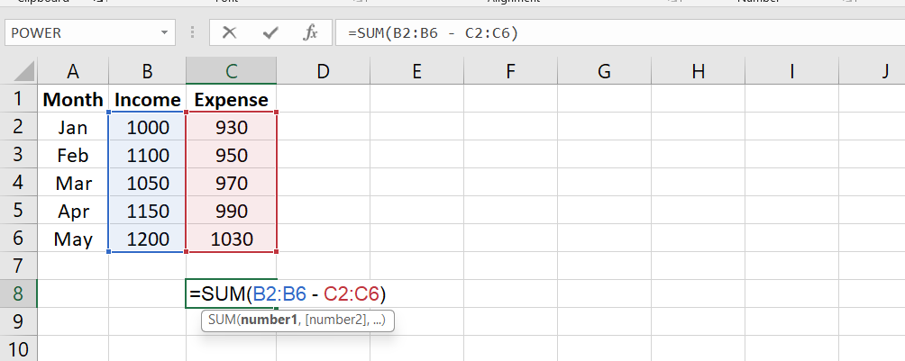 Applications of Excel Array Functions