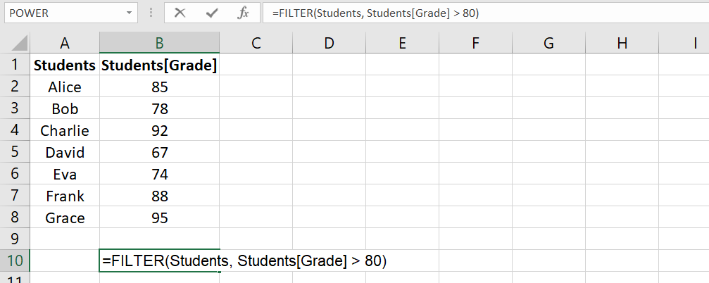 The Power of Excel Array Functions