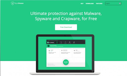 Bytefence антизловреден софтуер