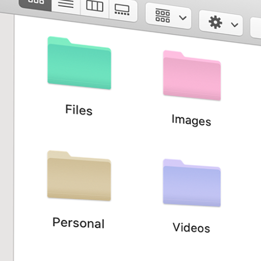 Промяна на цвета на папката на Mac