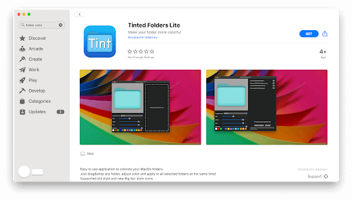 променете цвета на папката на Mac с това приложение