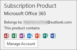 Changer la clé de produit Office 365