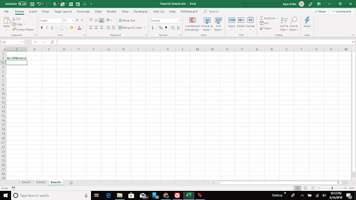 compare two excel sheets