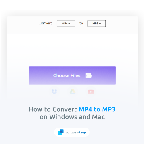 Конвертирайте MP4 в MP3