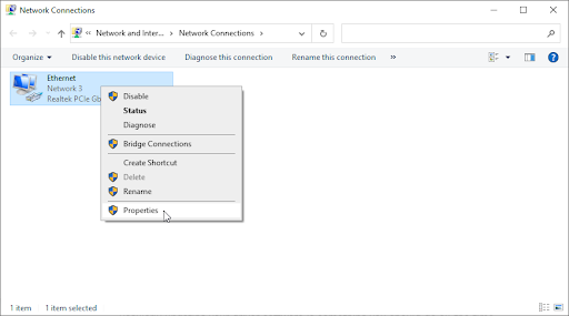 adapter properties