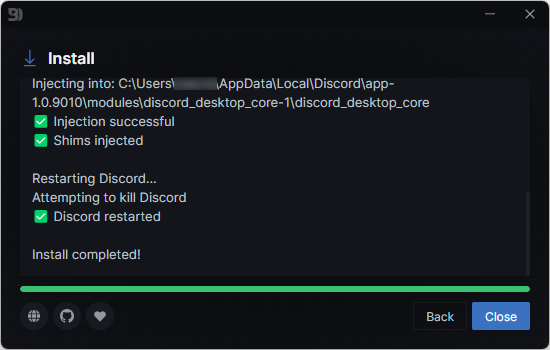 Install Better Discord