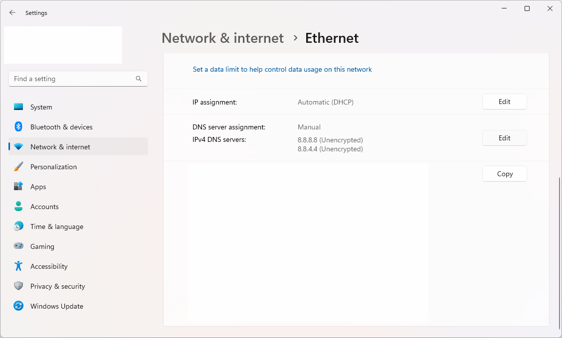 Network and internet