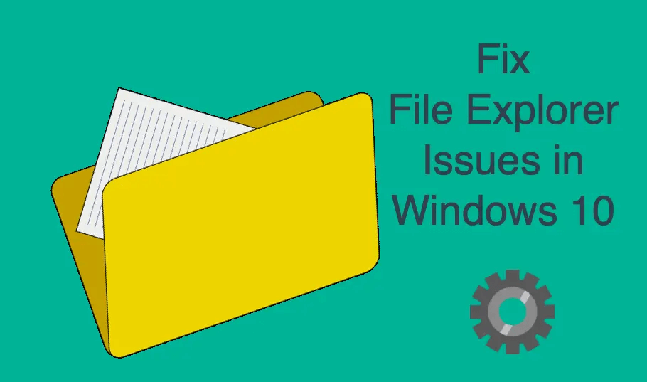 Fix Windows Explorer issues