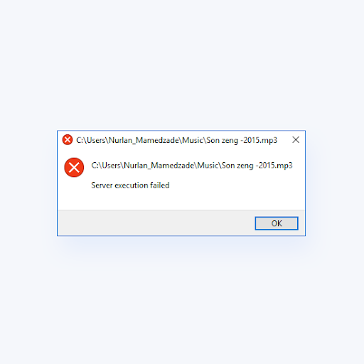 How To Fix the Server Execution Failed Error in Windows Media Player