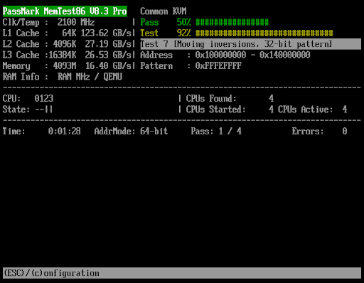 Use MemTest86 to check RAM