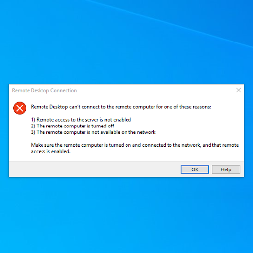 ‘Remote Desktop Can’t Connect to the Remote Computer’