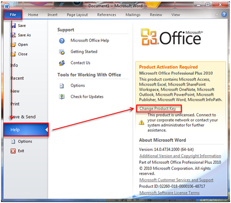 How to Change Your Office 2013 Product Key