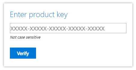How to download Microsoft product key