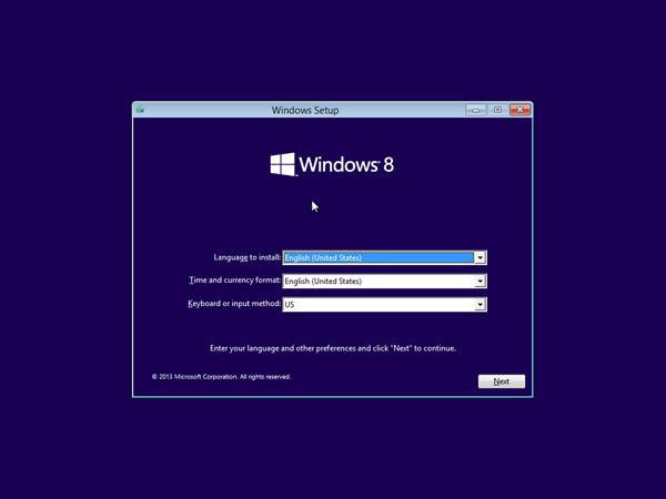 инсталиране на Windows 10 с помощта на UBS