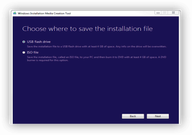 Install Windows 10 from USB Flash Drive or ISO File