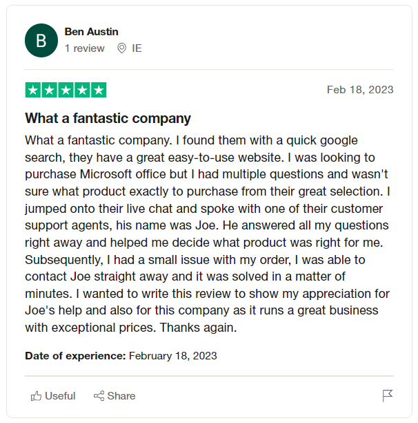 SoftwareKeep Customer Reviews and Ratings Trustpilot Reviews