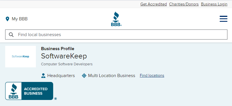 Better Business Bureau Accreditation