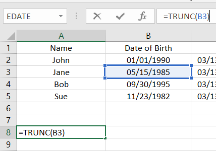 extract date from excel