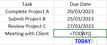 Automatically update date and time in excel