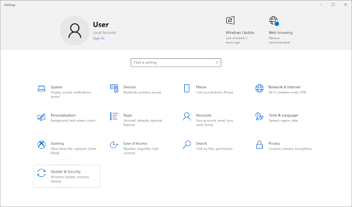 Update and Security