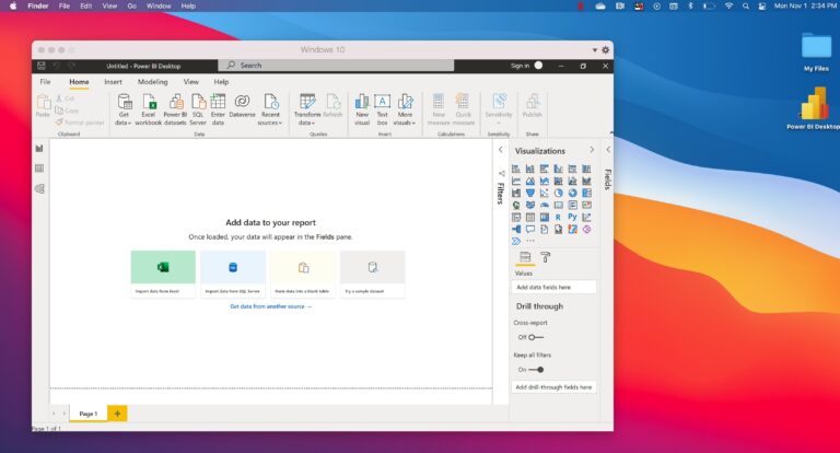 Power BI for Mac